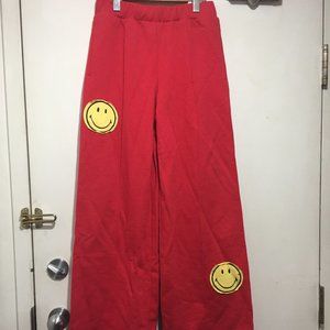 SMILEY WIDE LEG PANTS SIZE S